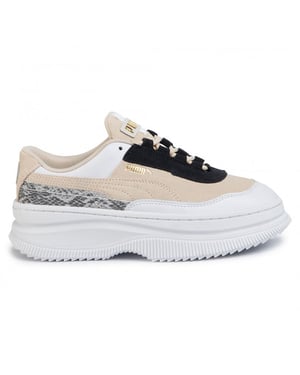 Puma Deva Reptile Womens Beige Trainer
