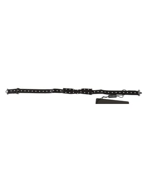 Dolce & Gabbana - Nœud papillon ajustable noir 100% soie à pois pour homme