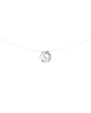DIADEMA - Halskette - Reines Weiß - Kollektion Crystal Pearl