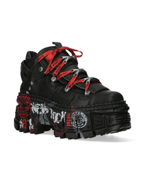 New Rock Punk Goth Lederstiefel-WALL106-C9