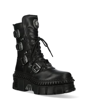 New Rock mittelhohe Leder-Plateaustiefel-WALL373-S6