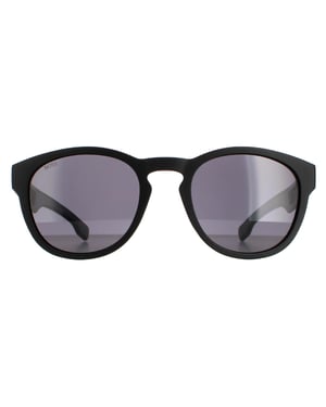 Hugo Boss Round Mens Matte Schwarz Grau Grau BOSS 1452/S