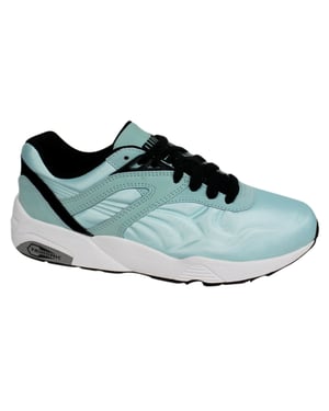 Puma Trinomic R698 Matt & Shine Aqua Schnüren -Herren -Trainer 359305 05 B55E
