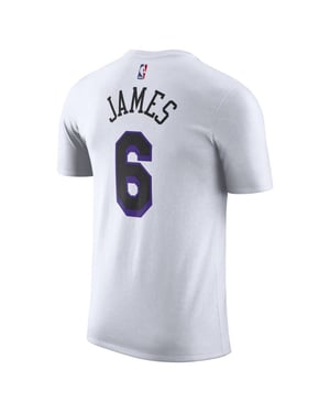 Nike NBA LA Lakers 6 James Lebron Kinder City Edition N&N T-Shirt