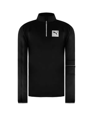 Puma Tech Herren Schwarz Pullover