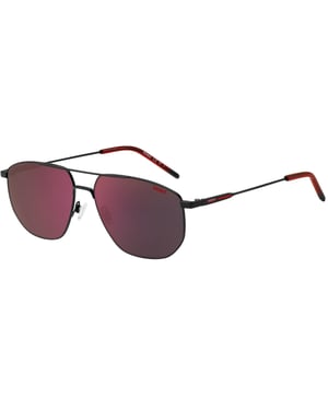 Hugo Boss 1196 0003 AO Schwarze Sonnenbrille