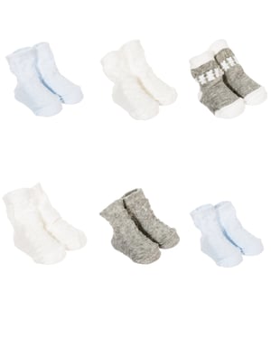 Pack-6 Bedruckte Socken 2001 Baby