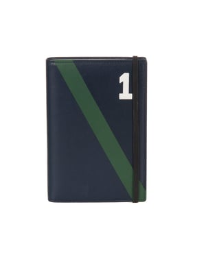 Notizbuch mit Ledereinband und Gummiverschluss HM010086 man