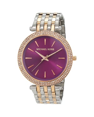 Michael Kors Damenuhr Quartz Silber MK3353