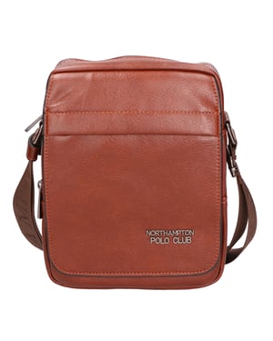Northampton Polo Club Schultertasche Männer COFFEE