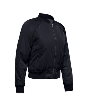 Under Armour Damen bewegen leichte Bomberjacke schwarz 1346325 001