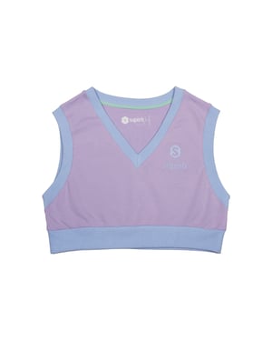Be Happy RSC-S2101 Ärmelloses Damen-Top mit V-Ausschnitt