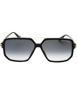 Marc Jacobs dunkelgraue SF-Linsen-schwarze Sonnenbrille