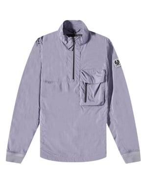 Belstaff Ramp Violet Light Purple Quarter Zip Windjacke