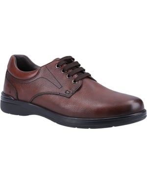 Hush Puppies Marco Leder Herren Braun Schnürschuhe
