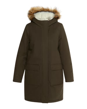Dreimaster Winterparka Damen Dunkeloliv