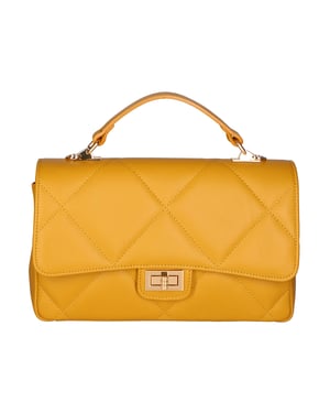 Gave Lux Schultertasche Frauen MUSTARD