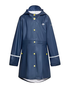 Schmuddelwedda Regenmantel Mädchen Marine