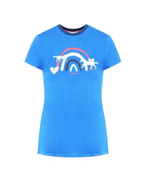 Ariat Rainbow wünscht Kindern blaues T-Shirt