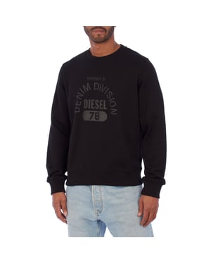 Bedrucktes Herren-Sweatshirt mit Rundhalsausschnitt A12242-2RIAJH