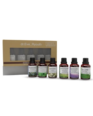 ƒtherisches ÷l Set ( 6 Flaschen Box)