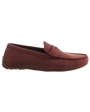 Clarks Reazor Penny Mens Red Schuhe
