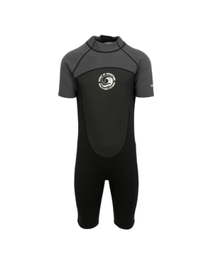 Regatta - "Shorty" Neoprenanzug für Herren (Schwarz/Dunkelgrau/Weiß)