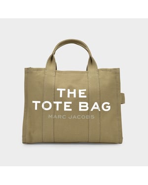 The Medium Tote Bag - Marc Jacobs - Baumwolle - Slate Green