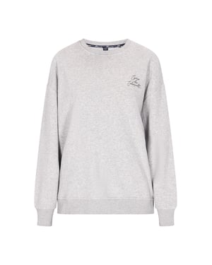 Dreimaster Sweatshirt Damen Grau Melange