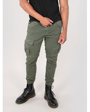 Herren Alpha Industries Airman Cargo-Hose in Grün