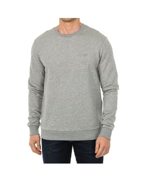 Langärmeliges Herren-Sweatshirt mit Rundhalsausschnitt 7V6M69-6JQDZ