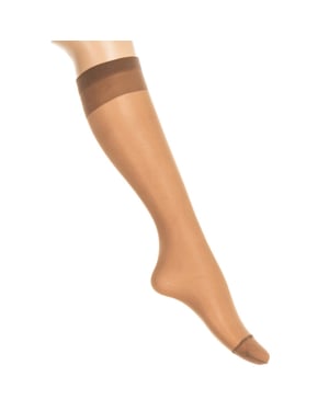 Transparente High-Top-Socken 2442 Damen
