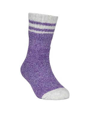 Trespass - "Vic" Stiefelsocken Anti-Blasen für Kinder (Lila meliert)