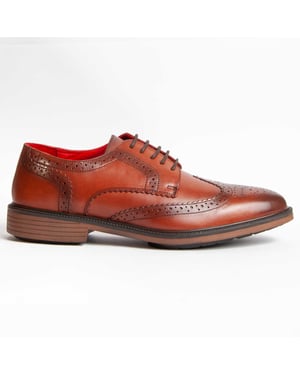 Purapiel Oxford-Schuh Cabale Braun