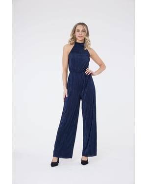 Zelda Marineblauer Jumpsuit