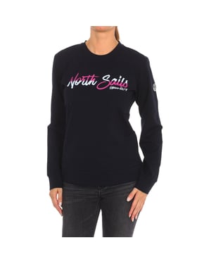 Langärmeliges Sweatshirt mit Rundhalsausschnitt 9024250 women