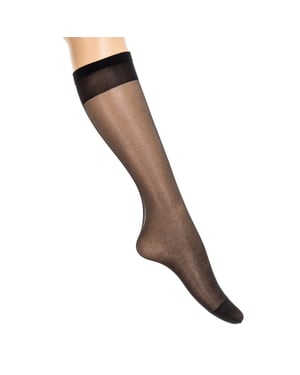 Transparente High-Top-Socken 2442 Damen