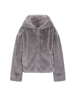 Mymo Jacke Damen grau