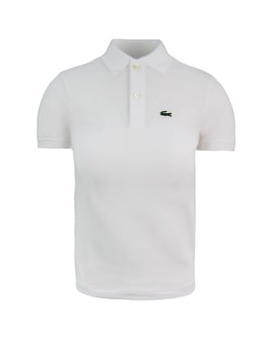 Lacote Plain Kids White Polo -Hemd