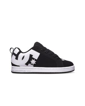 COURT GRAFFIK HERREN MODE SCHUH SCHWARZ