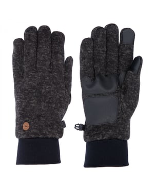 Trespass Unisex-Erwachsene Tetra Handschuhe (Dunkelgrau)