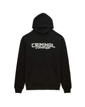 Krimineller Schaden Zitronenmänner Schwarzer Hoodie