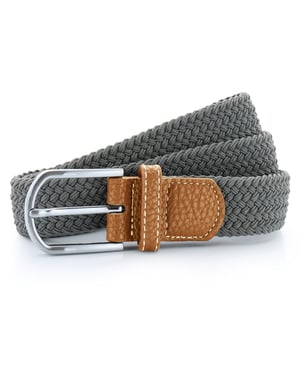 Asquith & Fox Herren Gewebter Braid Dehnbelt (Schiefer)