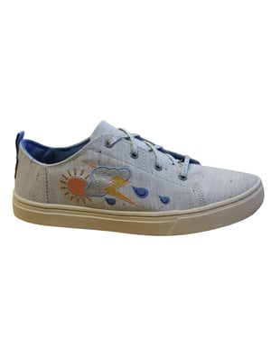 Toms Lenny Grey Trainer - Kinder