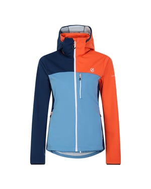 Dare 2B - "Lexan" Softshelljacke für Damen (Niagarablau/Satsuma)