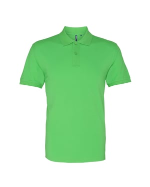 Asquith & Fox Herren Kurzarm-Poloshirt (Limette)