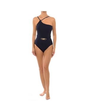 One-Shoulder-Badeanzug MM1N542 Damen