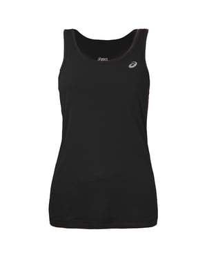 ASICS Motion Dry Womens Black Tank Top
