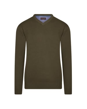 Pullover Army von Cappuccino Italia in der farbe Grun und in größe M.