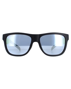 Smith Square Mens Matte Black Yellow Chromapop Silver Mirror Lowdown Slim/N